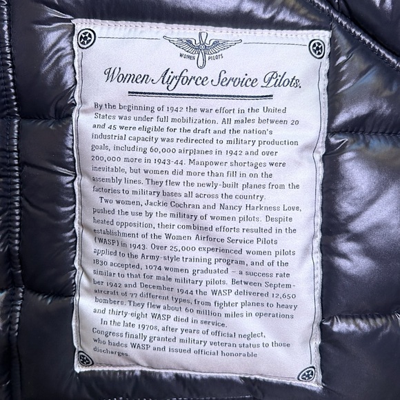 Very Extreme Weather Vintage Parka Womens Euro 2 Black WIGGY Lofty Insulated NWT - Picture 15 of 16